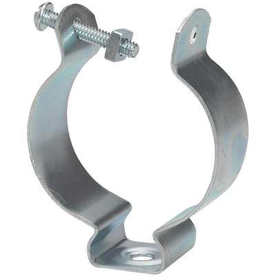 Conduit Clamp,Steel,Zinc Plated