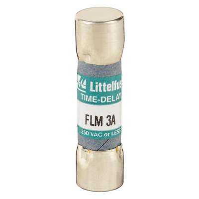 Time Delay Midget Fuse,3A,Flm