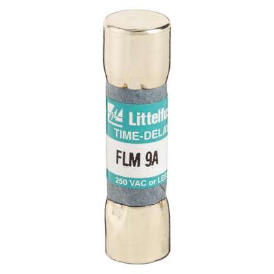 Time Delay Midget Fuse,9A,Flm