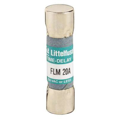 Time Delay Midget Fuse,20A,Flm