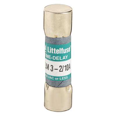 Time Delay Midget Fuse,3-2/10A,