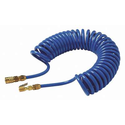 Blue Coil Hose,50 Ft.