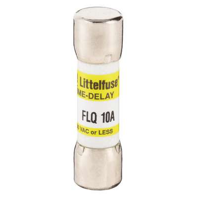 Time Delay Midget Fuse,10A,Flq