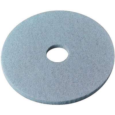 Burnishing Pad,20 In,Aqua,Pk 5