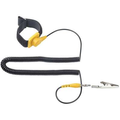 Esd Wrist Strap,Adj,6 Ft L,