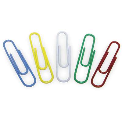 Paper Clip,2 In,Asrt,Metal,