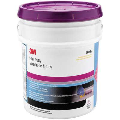 Fillet Putty,5 Gal.,Can