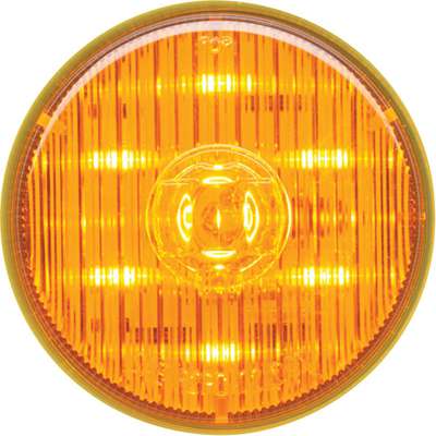 2-1/2" LED C/M Lamp Amber Pc