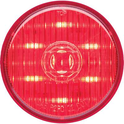 2-1/2" LED C/M Lamp Red Pc