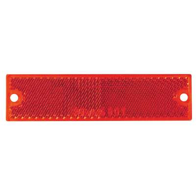 Imp Red Rectangular Reflector