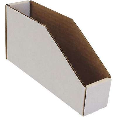 Corrugated Shelf Bin,2in.W,4-1/