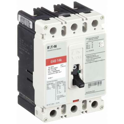 Circuit Breaker,100A,3P,480VAC,