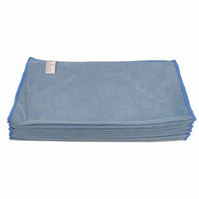 Microfiber Cloth, Blue, PK12