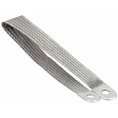 Ground Strap Braided,Silver,