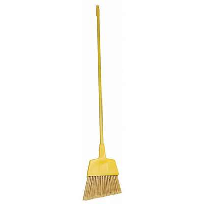 Angle Broom,56"L X12" W,Yellow