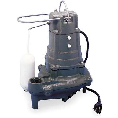 Sump Pump,1/2 Hp,1-1/2In Npt,