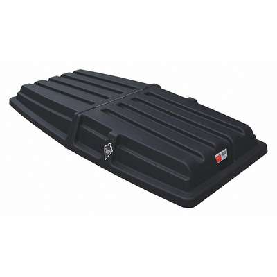 Tilt Truck Lid,Black,Hinged,60