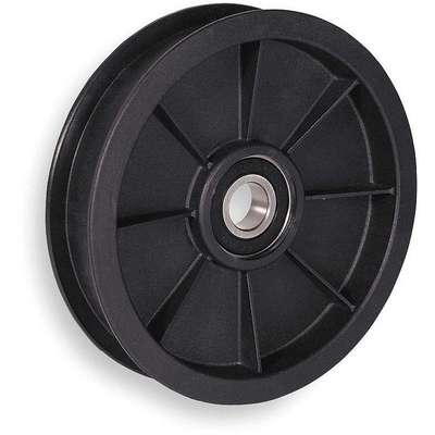 V-Belt Idler Pulley,1 In Flat Belt