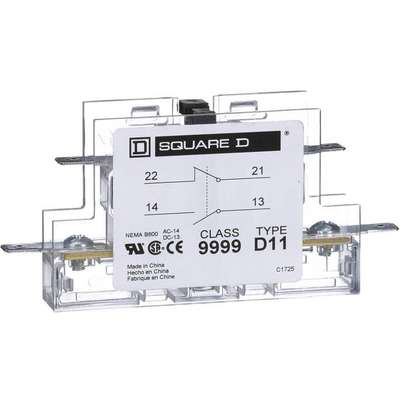 Auxiliary Contact,1 No And 1 Nc