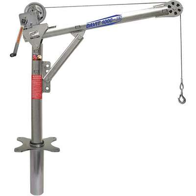 Davit Crane Kit,1000 Lb.,67"