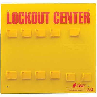 Lockout Board,Unfilled,15 In H