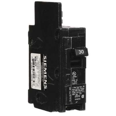 Bolt On Circuit Breaker,30A,1