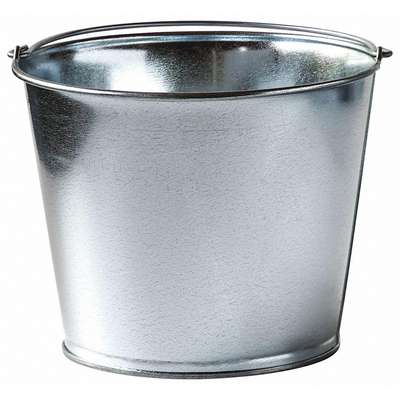 Mop Bucket,1-1/4 Gal.,Silver