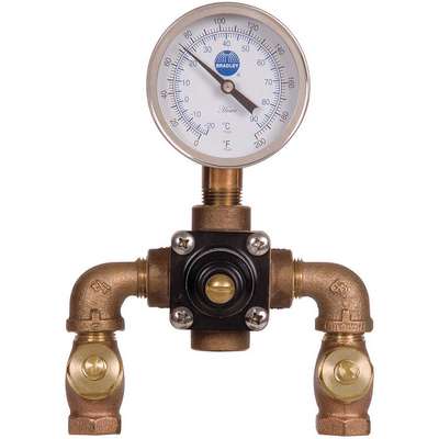 Mixing Valve,Bronze,7 Gpm