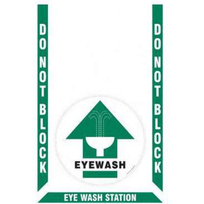 Eye Wash Floor Marking Kit