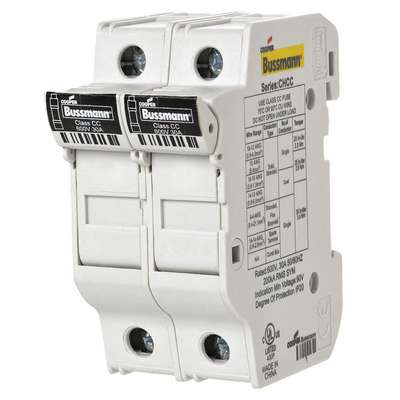 Fuse Block,0 To 30A,Class CC,2