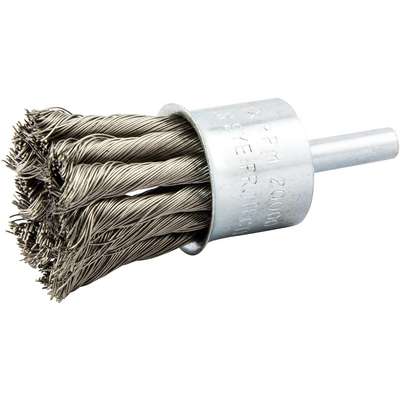 Knot End Brush 1", 0.014" Wire