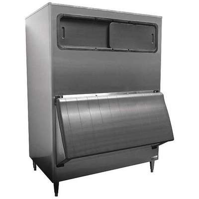 Ice Bin,1275 Lb.,Stainless