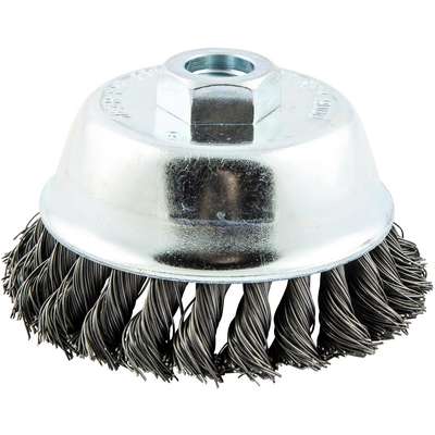 Knot Cup Brush 4", 0.023" Wire