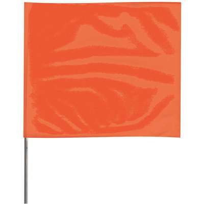 Marking Flag, 15", Glo Orange,