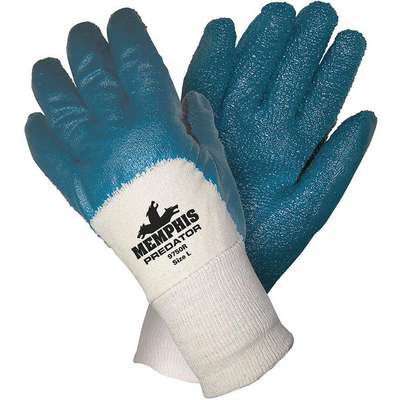 Coated Gloves,3/4 Dip,L,11",Pr