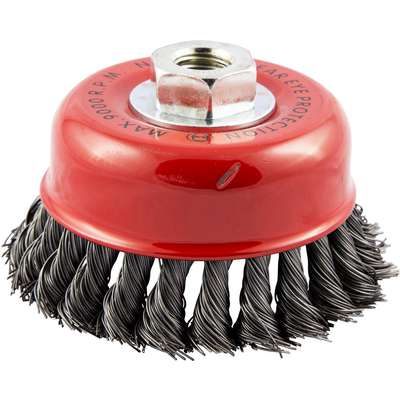 Knot Cup Brush 4", 0.020"