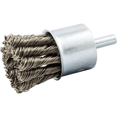 Knot End Brush 1", 0.020" Wire