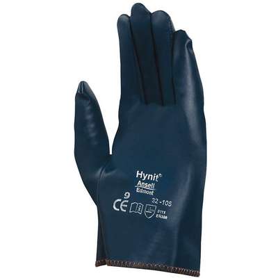 Nitrile Coated Gloves,XL,Blue,