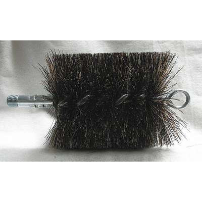 Flue Brush,Dia 4 1/2,1/4 Mnpt,