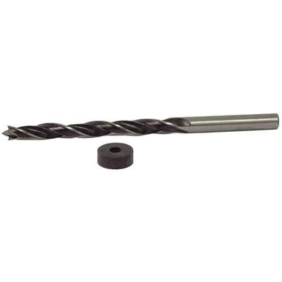 Brad Point Drill Bit,Hss,3/16"