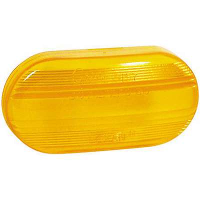 Lens Oblong Amber G91573