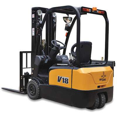 Rider Forklift,3500 Lb,Lift Ht