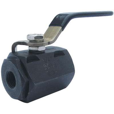 929718-7 Ball Valve, Carbon Steel, Inline, 2-Piece, Pipe Size 1 ...