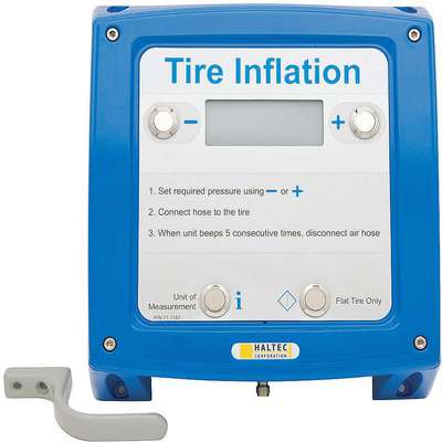 Tire Inflator,1/4-18 NPT,Blue