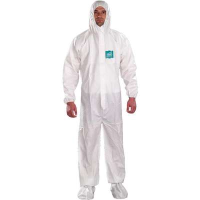 Hooded Coverall,Skid-Resist