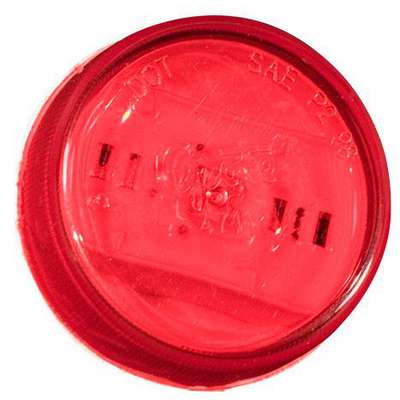 2" LED C/M Lamp Red 47112