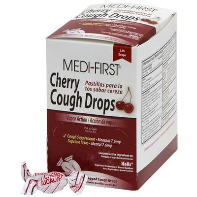 Cherry Cough Drops - 50/Box