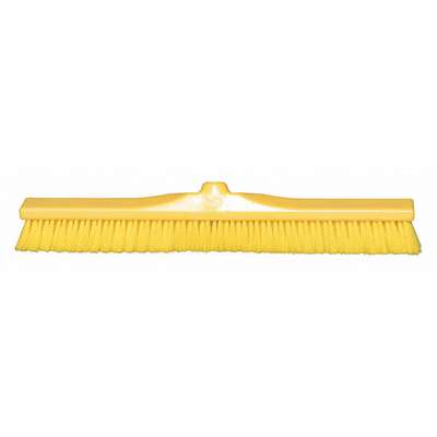 Push Broom Head,Yellow Bristle,