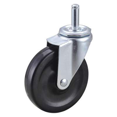 Stem Caster,Swivel,115 Lb.,4in.