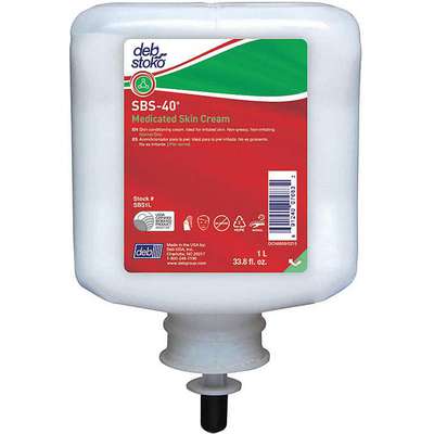 Medicated Skin Cream,Sbs 40,1L,